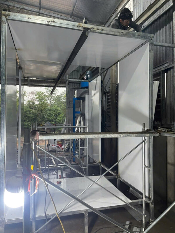 Buồng sấy sơn tĩnh điện