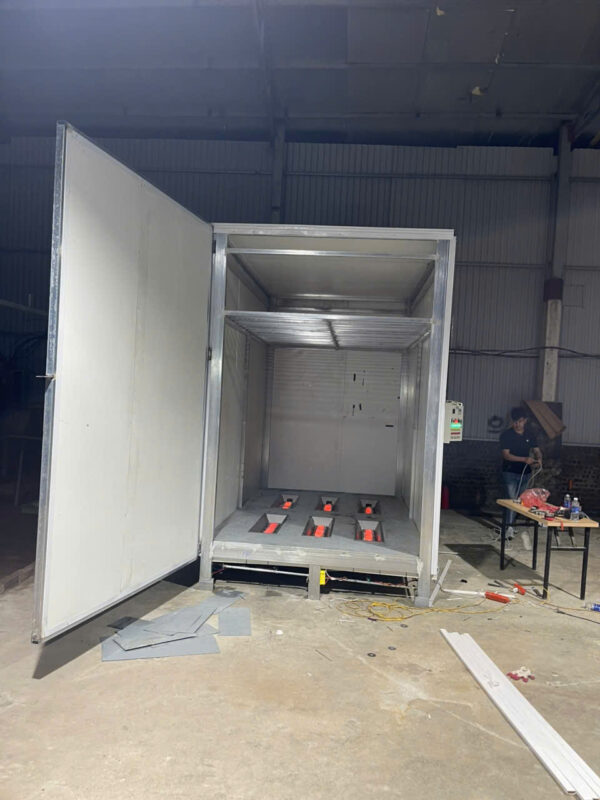 Buồng sấy sơn tĩnh điện