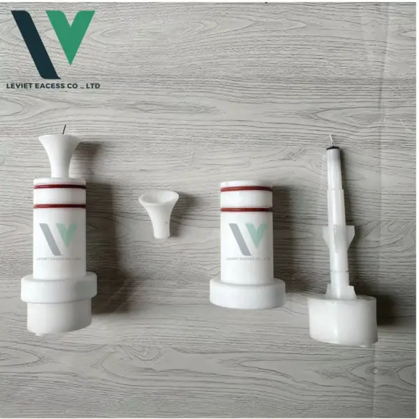 Đầu Kim Điện Cực Súng Phun Sơn Tĩnh Điện Soho. Đầu Kim Phun Tròn, Phun Dẹt Súng Phun Sơn Bột Tinh Điện