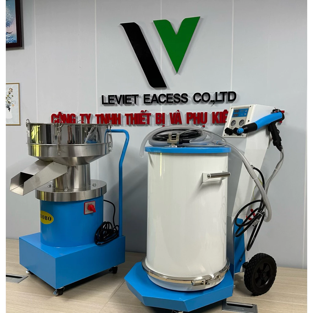 Súng phun sơn tĩnh điện LVOBO model BO-K23, Máy Phun Sơn Tĩnh Điện