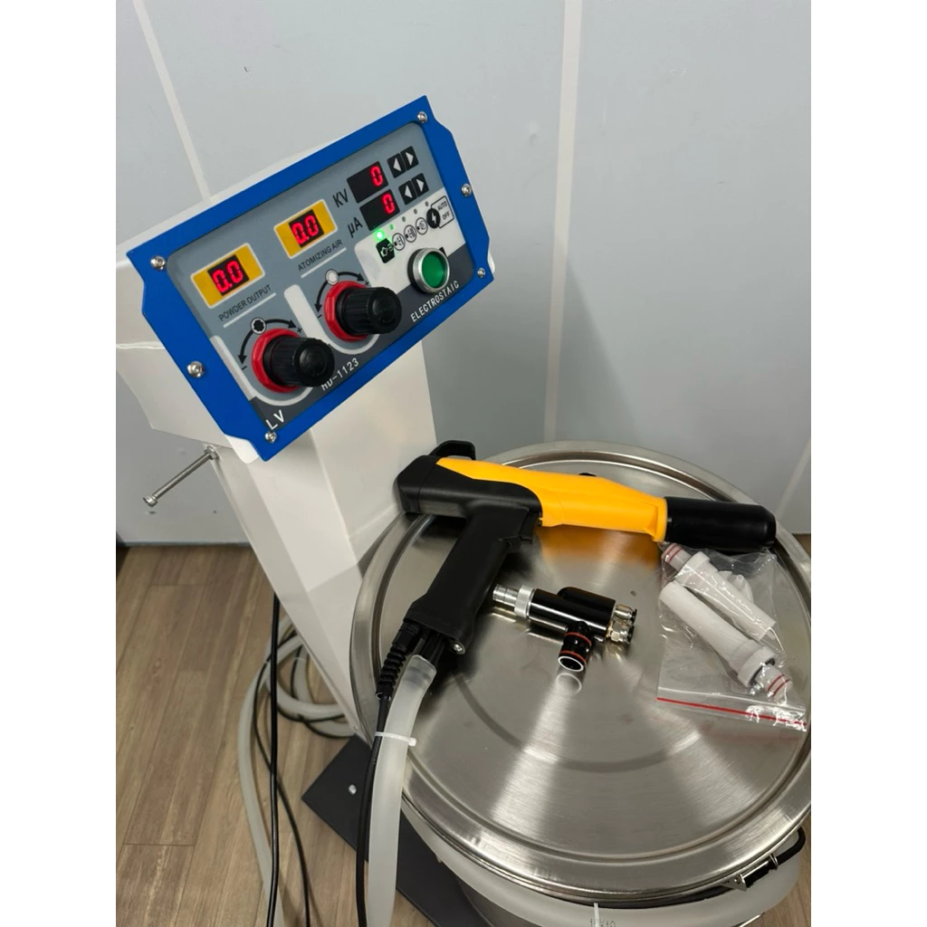 LV1122 Kim Phun Sơn Tĩnh Điện HD Đầu Điện Cực Phun Sơn Hoả Tiễn Súng Sơn Tĩnh Điện